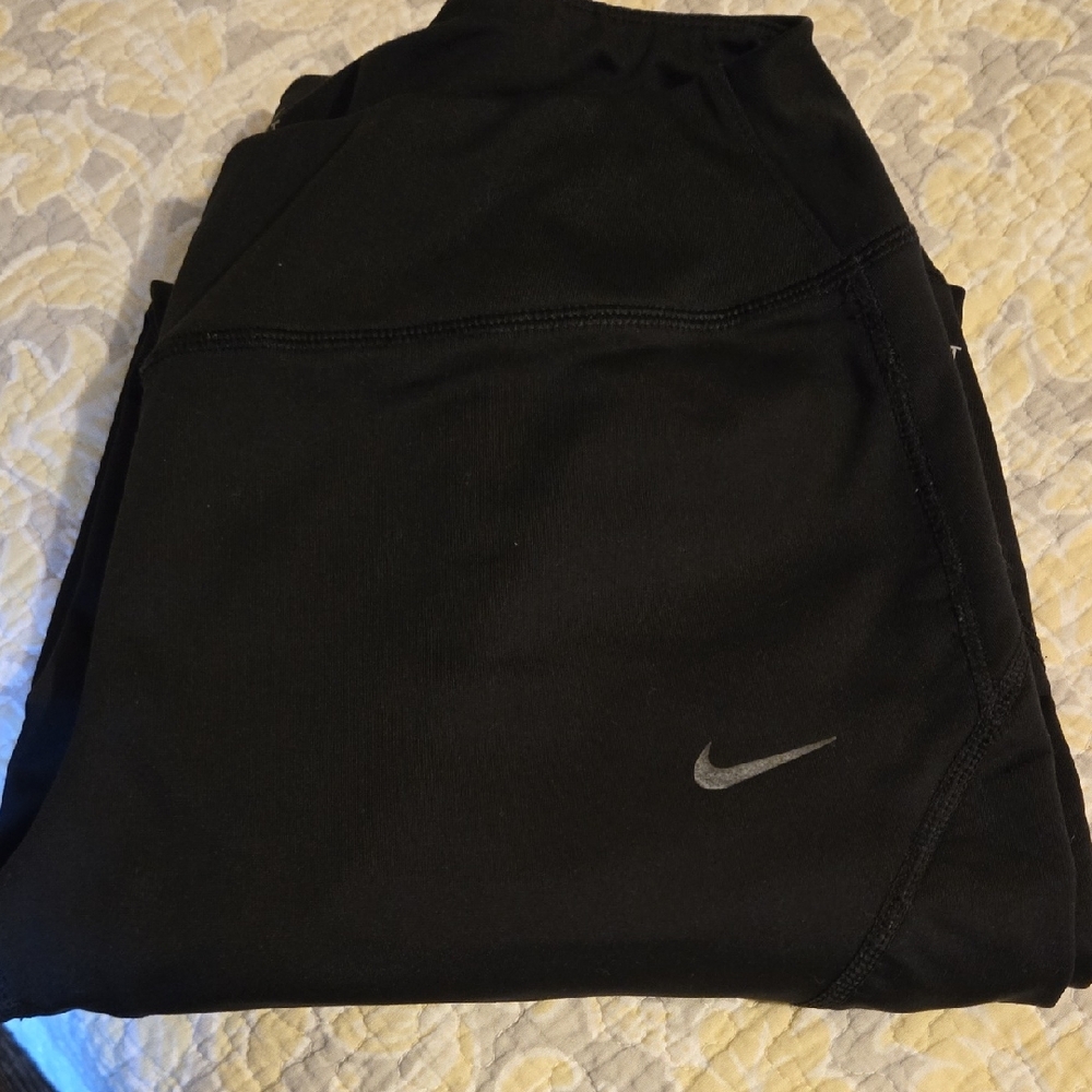 Nike Dri-Fit Black Leggings - Picture 1 of 5